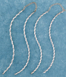 sterling silver threader earring T014