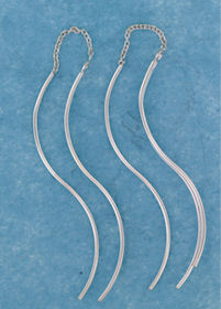 sterling silver threader earring T019